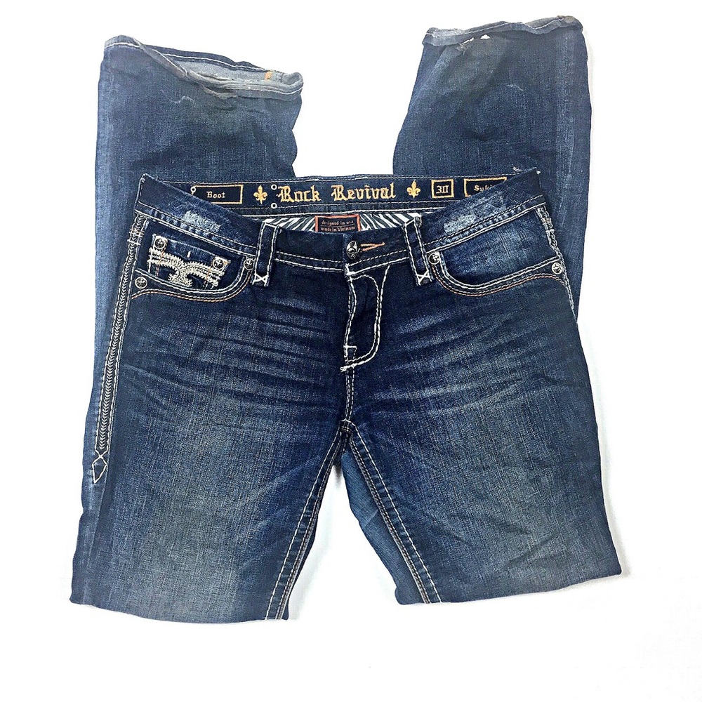 Rock Revival Sukie Size 30 Boot Cut Jeans